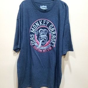 mens gas monkey tshirt 3xl